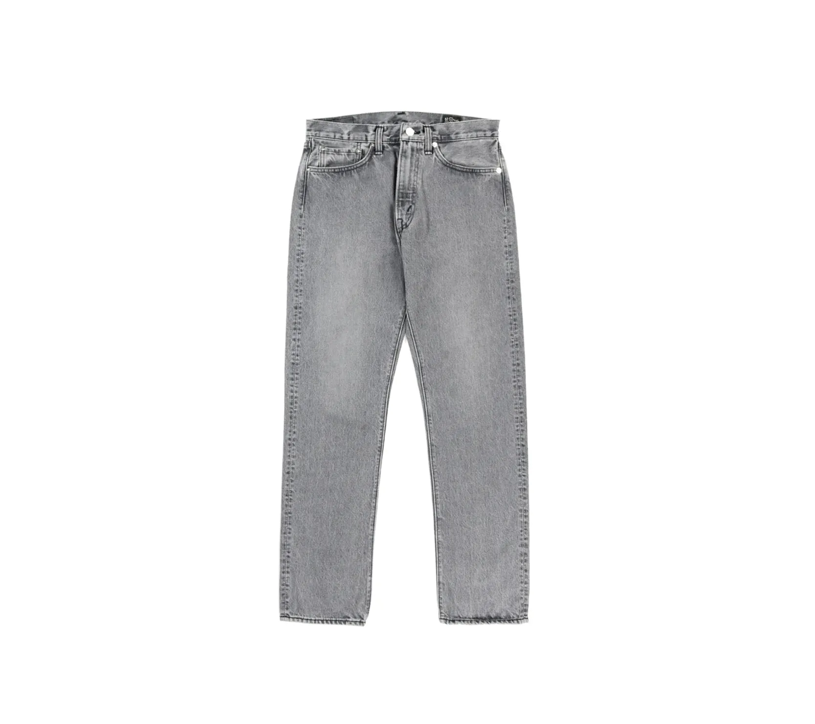 107 Ivy Fit Denim | Black Denim Bleach