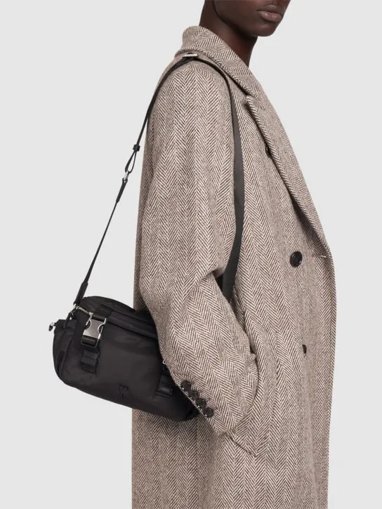 AMI Paris   ADC Logo messenger bag 