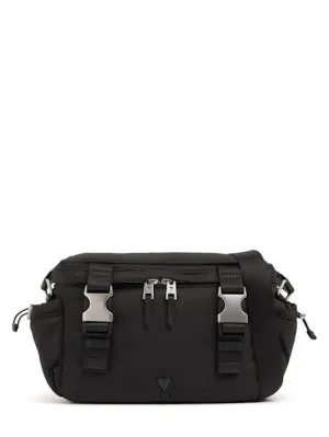 AMI Paris   ADC Logo messenger bag 
