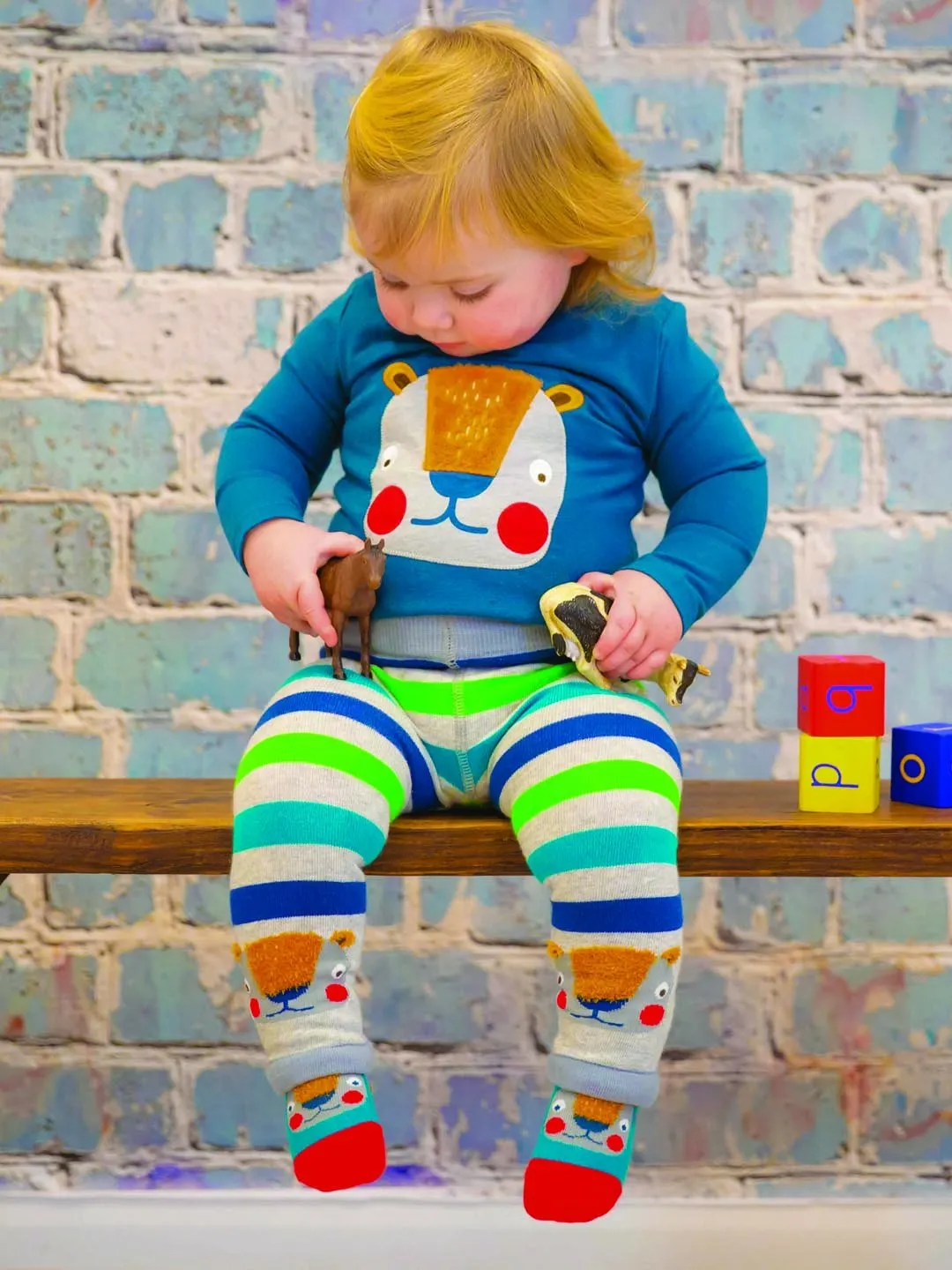 Blade and Rose Chipmunk Leggings 小松鼠彈力嬰兒屁屁褲 (6-12m)