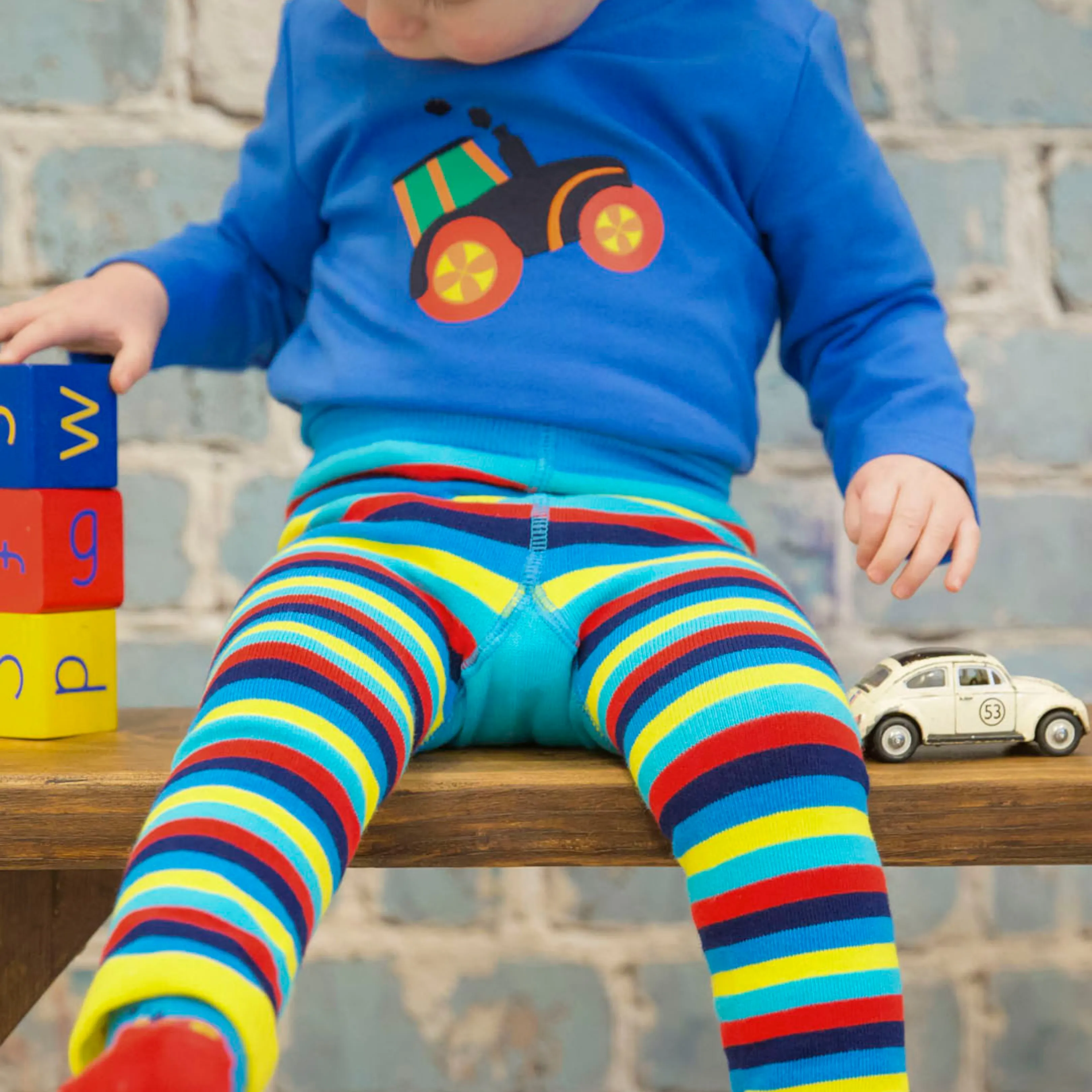Blade and Rose Tractor Leggings 拖拉車彈性屁屁褲 (1-2y/2-3y/3-4y)