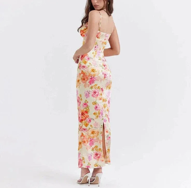 Bonnyshow Faelyn Floral Maxi Dress
