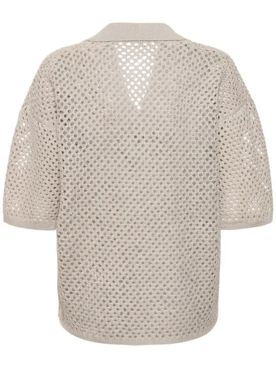 Brunello Cucinelli   Cotton knit V-neck sweater 