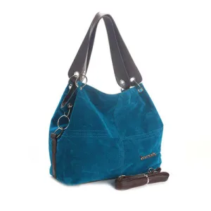 Chic Flannel Shoulder Handbag