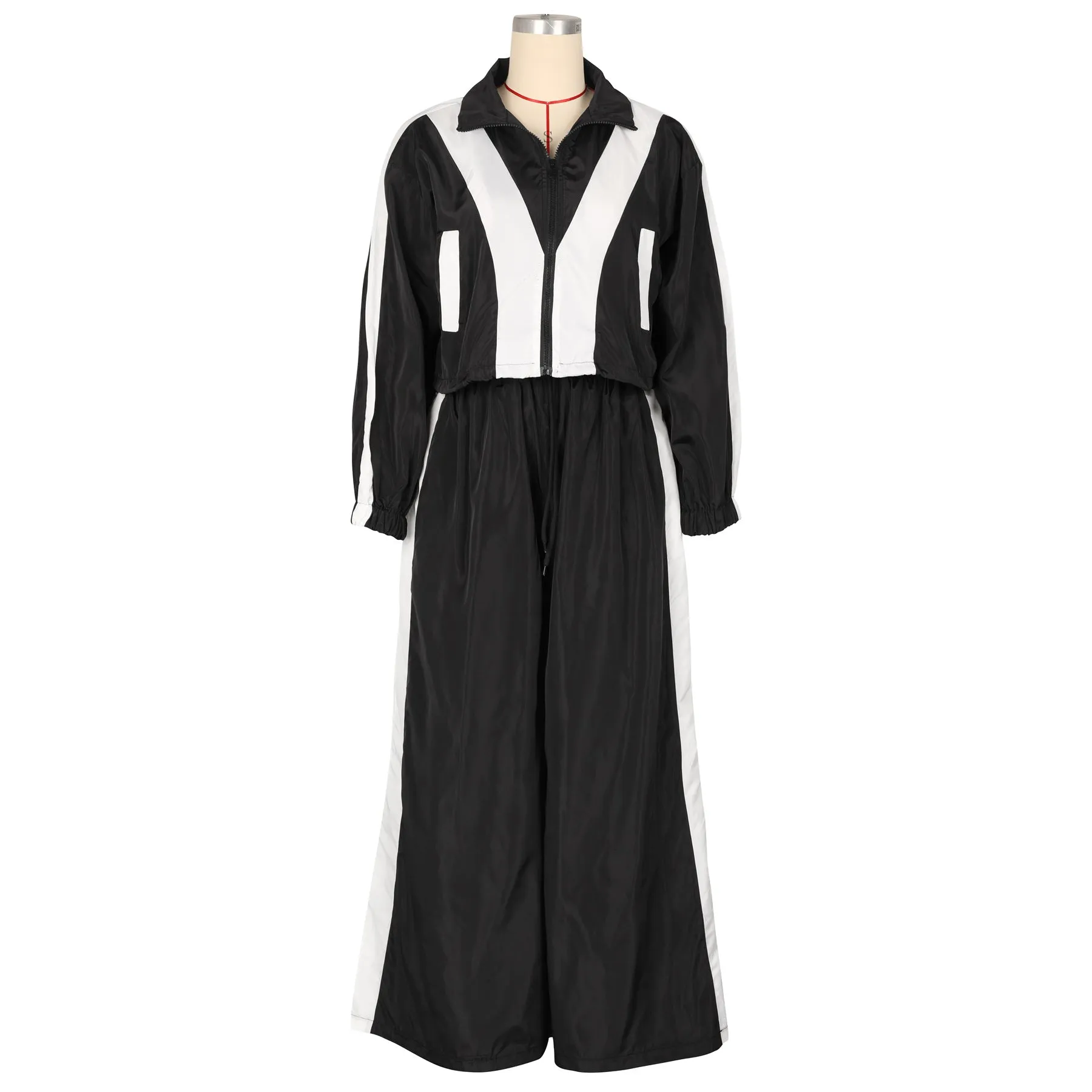 Chic Woven Sports Set