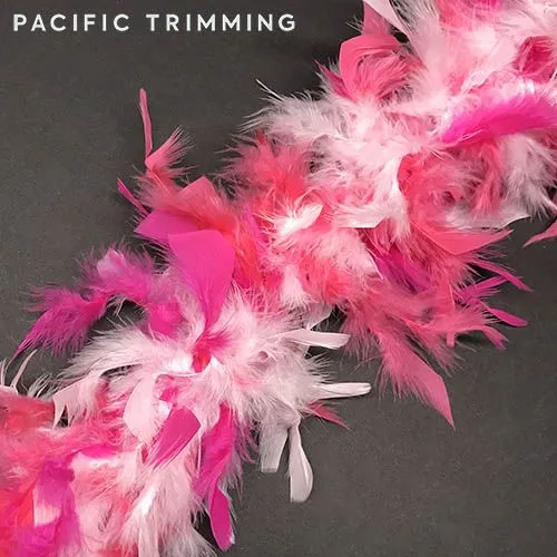 Colorful Chandelle Boa Feather Trim
