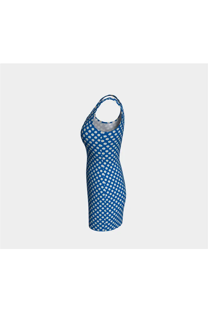 Daisy Blue Bodycon Dress