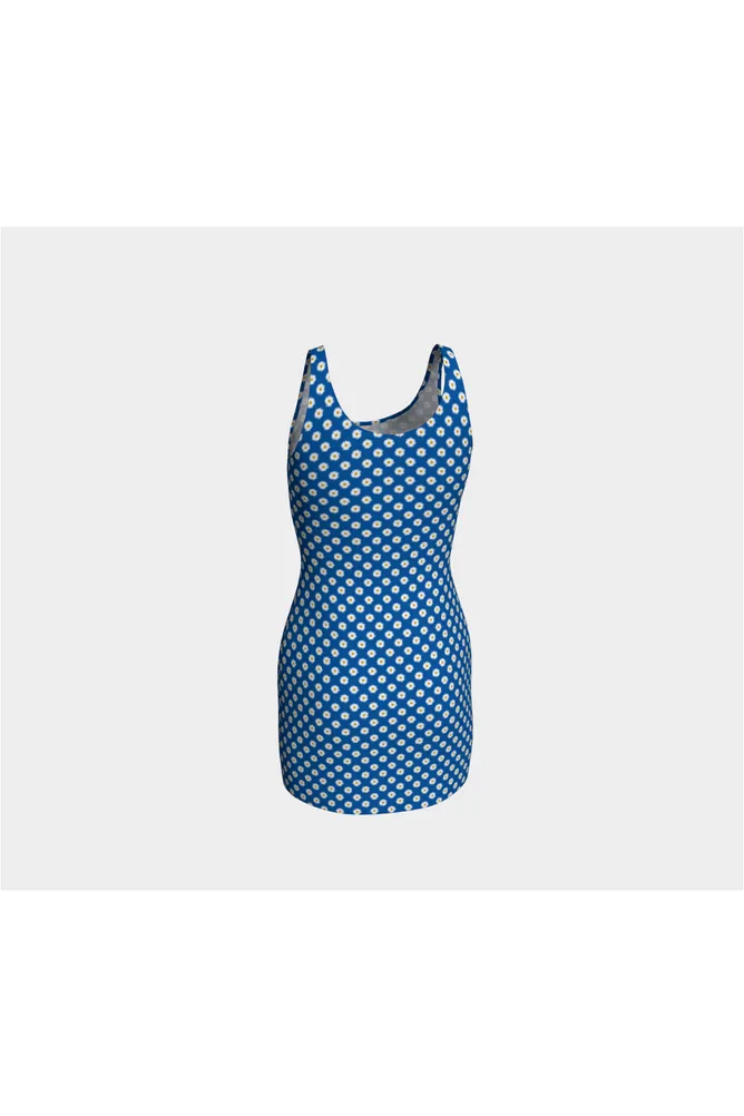Daisy Blue Bodycon Dress