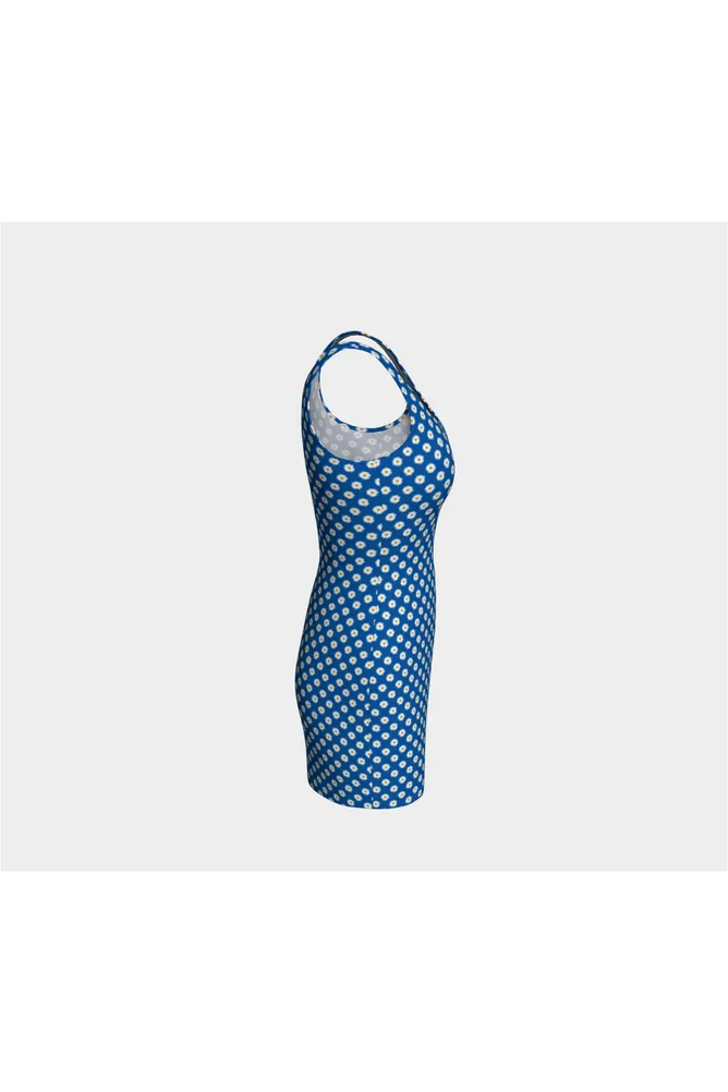 Daisy Blue Bodycon Dress