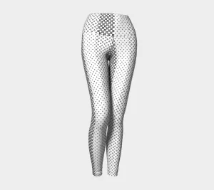Decorative Striped Yoga Leggings