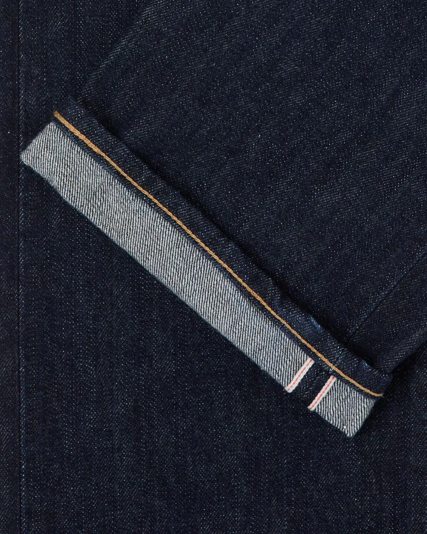 Edwin Made In Japan Regular Straight Mens Jeans - 14oz Kurabo Recycled Red Selvage Denim / Blue Rinsed