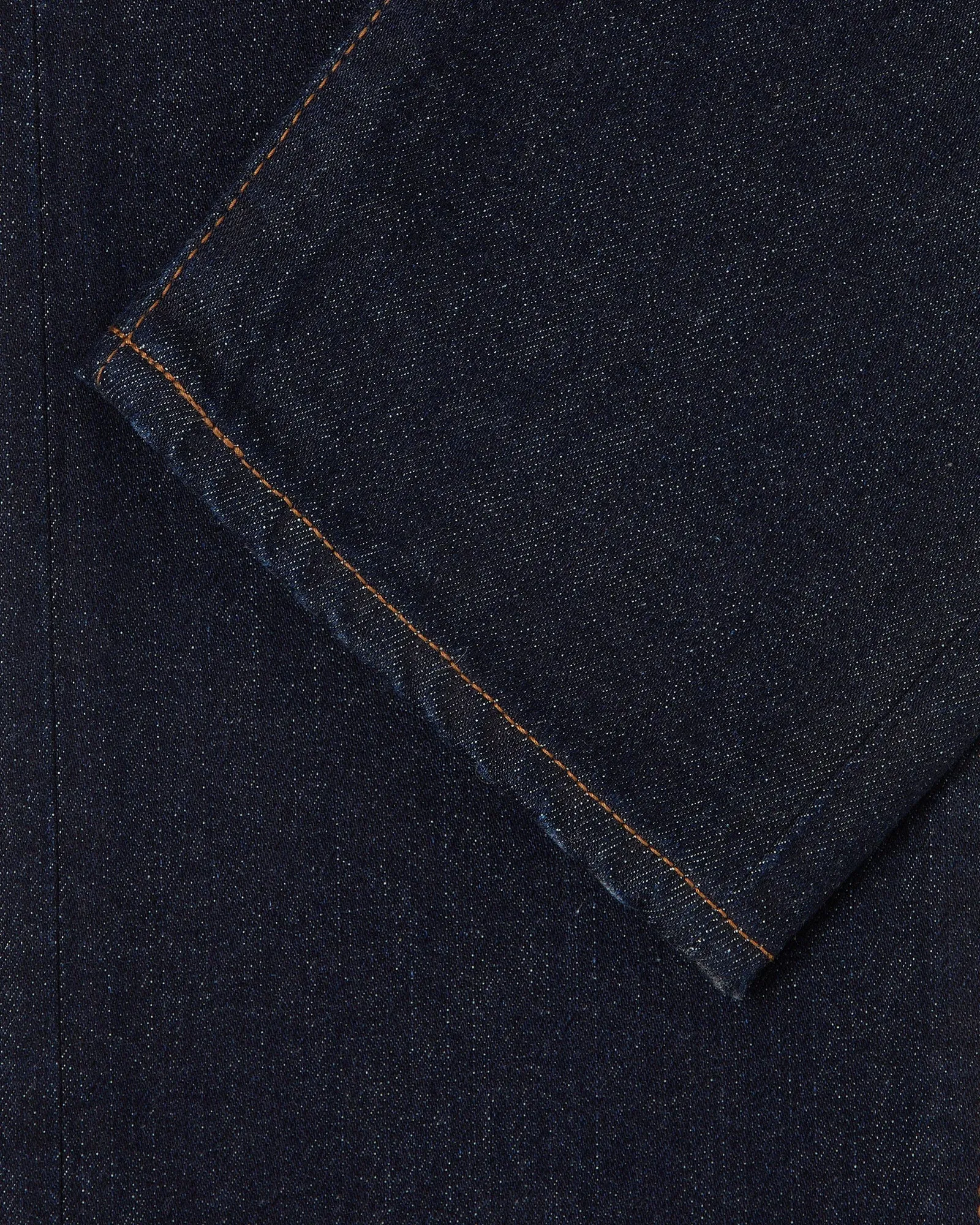 Edwin Made In Japan Slim Tapered Mens Jeans - 13oz Kaihara Pure Indigo Stretch Denim / Blue Rinsed