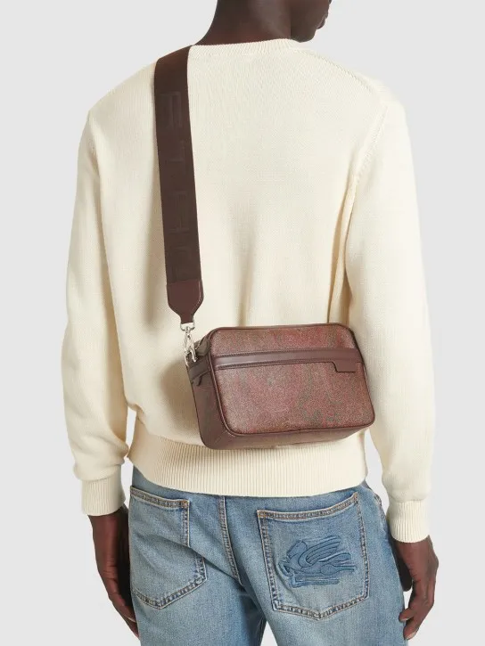 Etro   Paisley cotton camera bag 