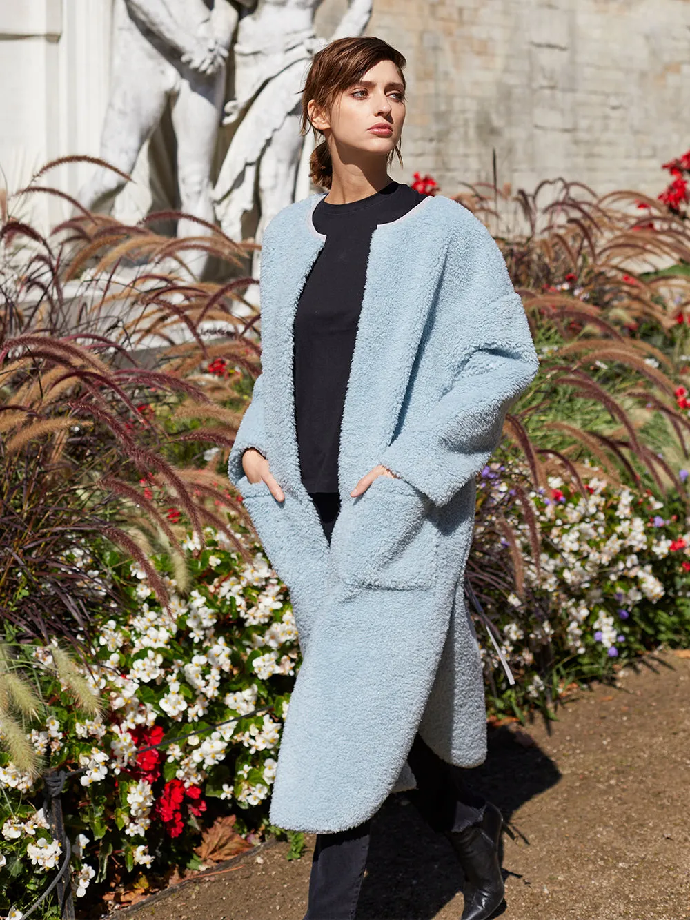 FAUX FUR PARIS OVERSIZED GOWN
