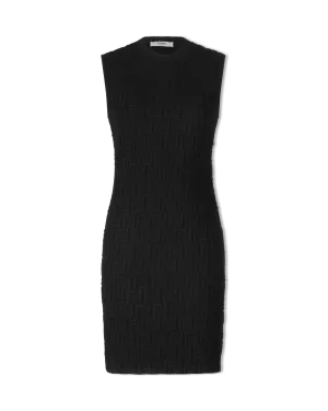 FF Embossed Sleeveless Dress