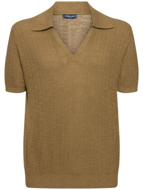 Frescobol Carioca   Joaquim cotton blend polo 