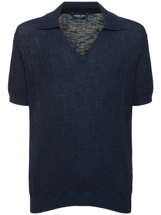 Frescobol Carioca   Joaquim cotton blend polo 