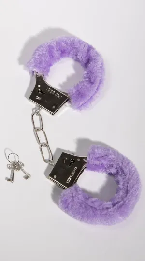 Furry Purple Handcuffs