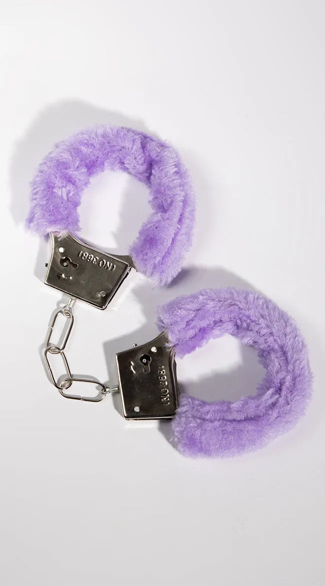 Furry Purple Handcuffs