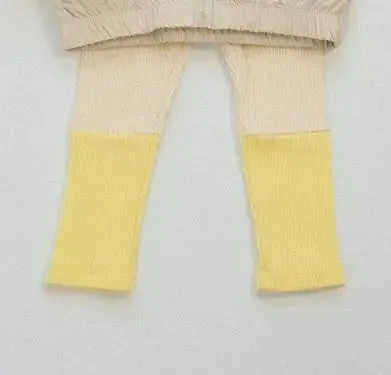 Girls' Patchwork Leggings