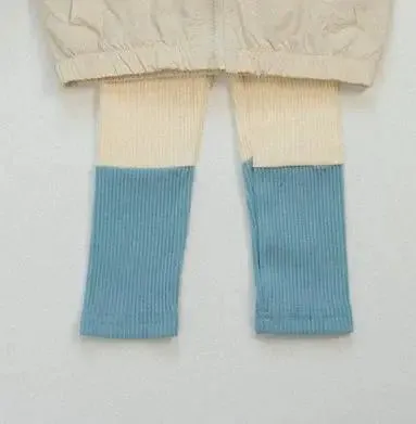 Girls' Patchwork Leggings