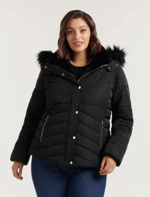 Greta Curve Short Puffa