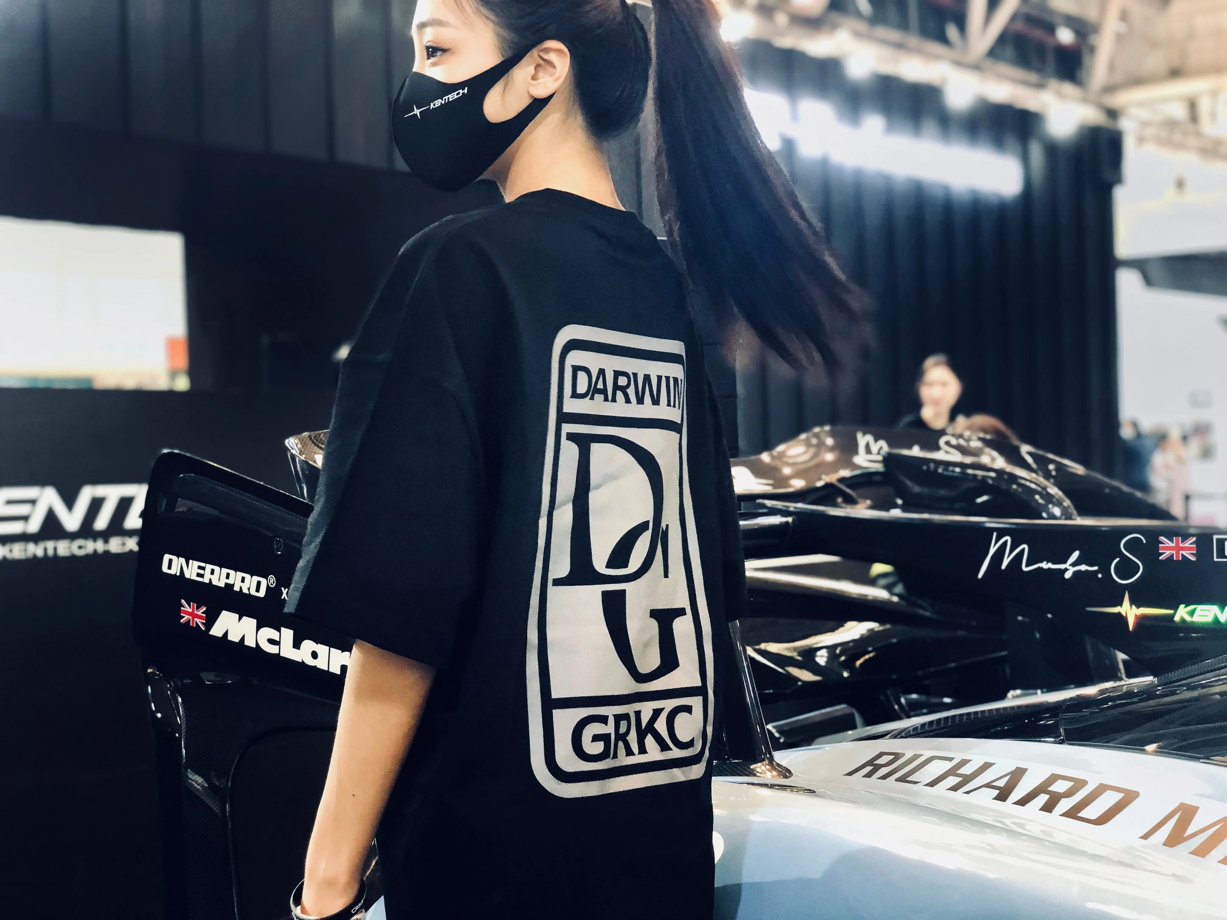 GRKC X DARWINPRO DG OVERSIZED TEE - BLACK