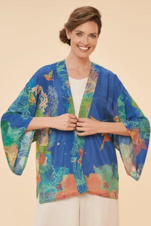 Hummingbird Denim Kimono