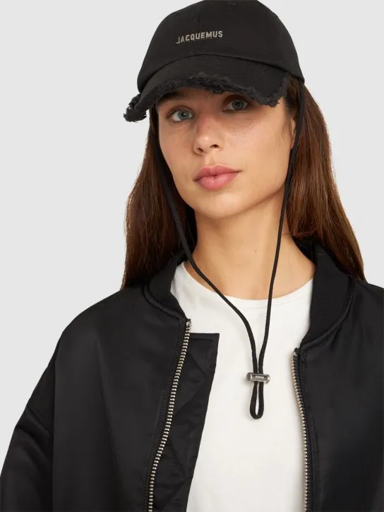 Jacquemus   La casquette artichaut cotton hat 