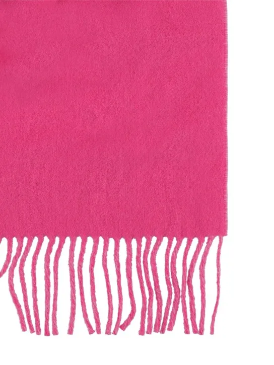 Jacquemus   L&#x27;Echarpe logo wool scarf 