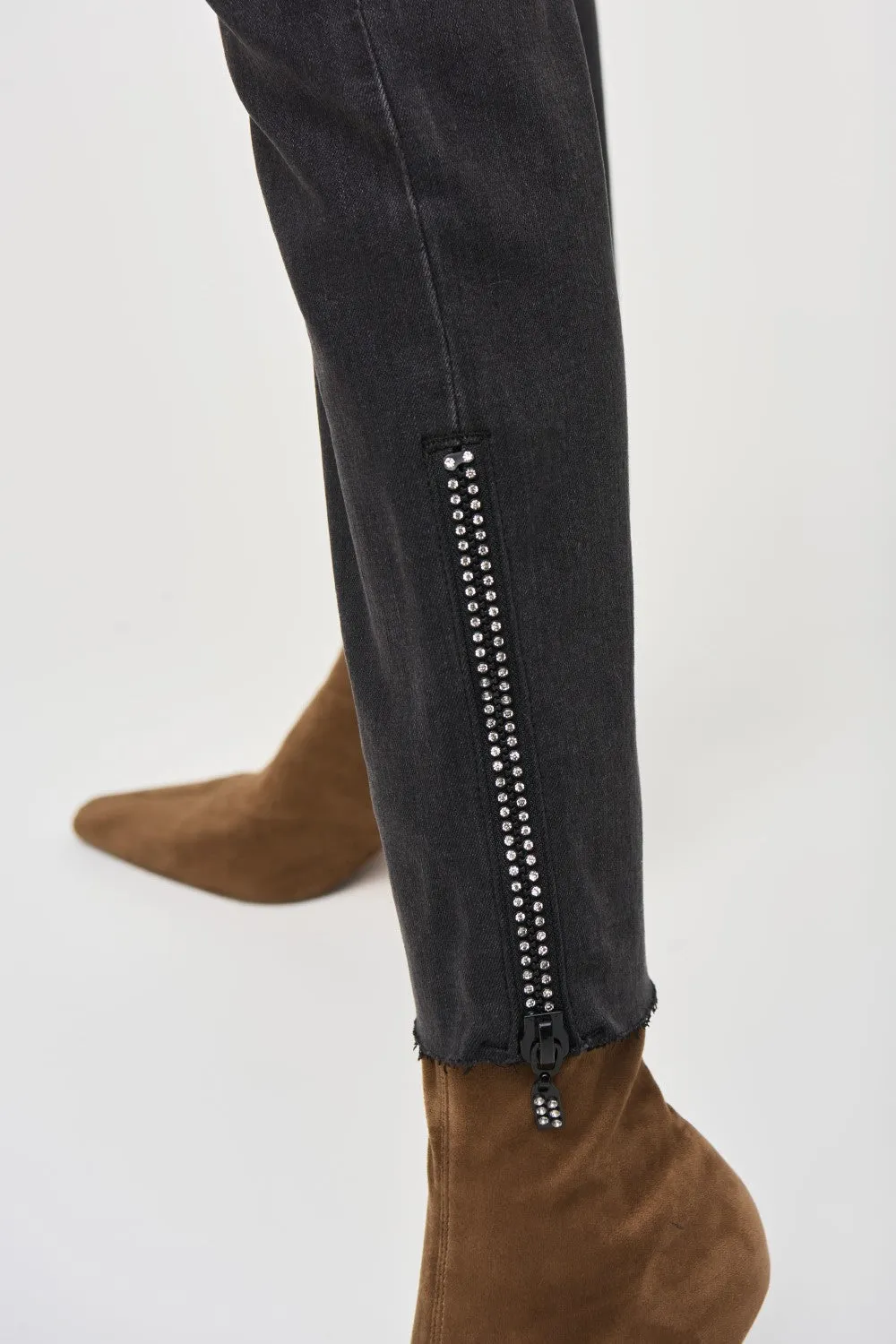 Joseph Ribkoff Denim 243914 Charcoal Grey