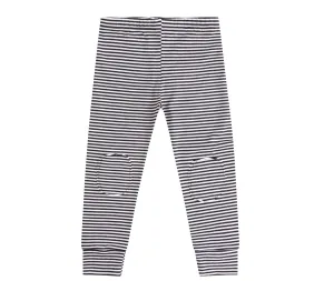 Leggings black/white Stripes