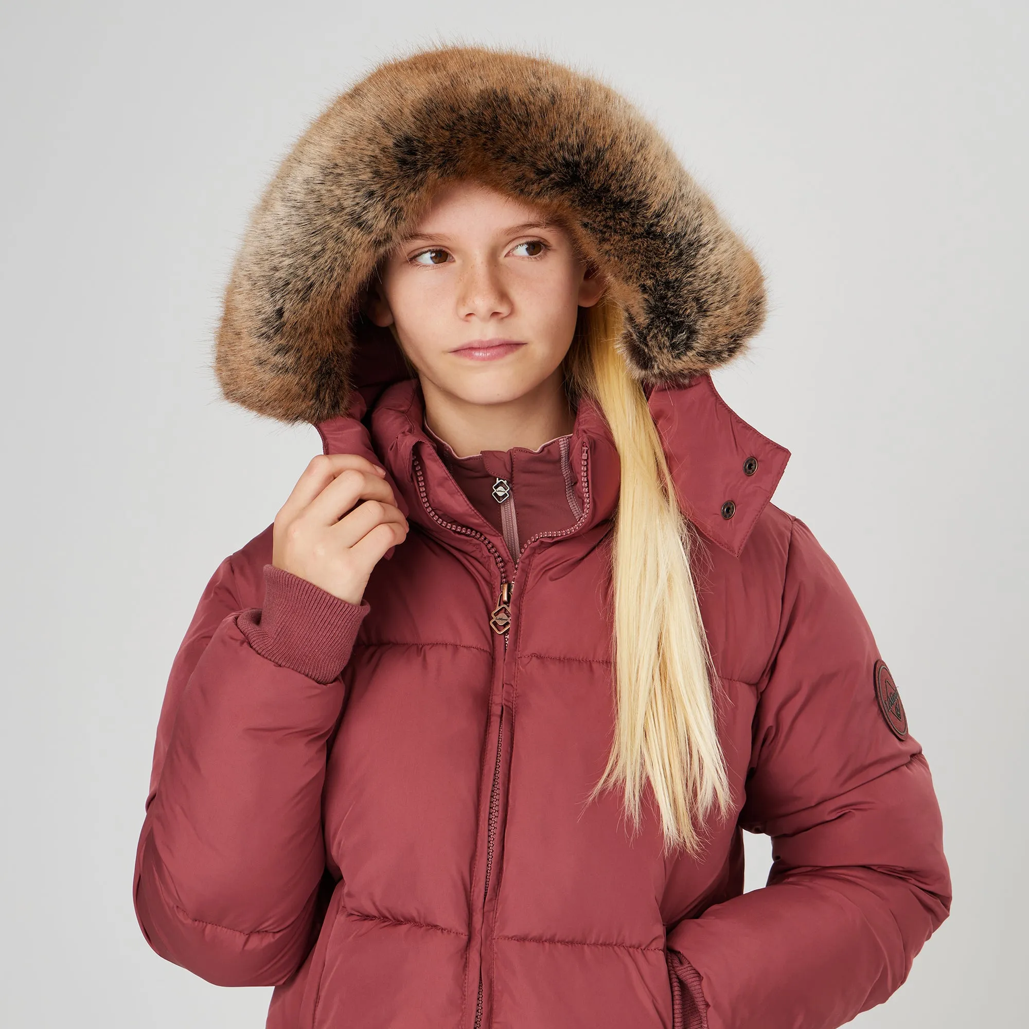 Lemieux Young Rider Gia Puffer Jacket - Orchid