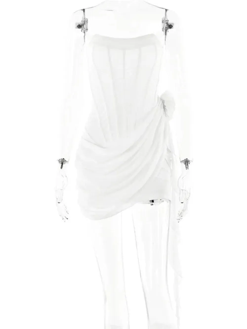 Mackenzie Off Shoulder Backless Mini Dress