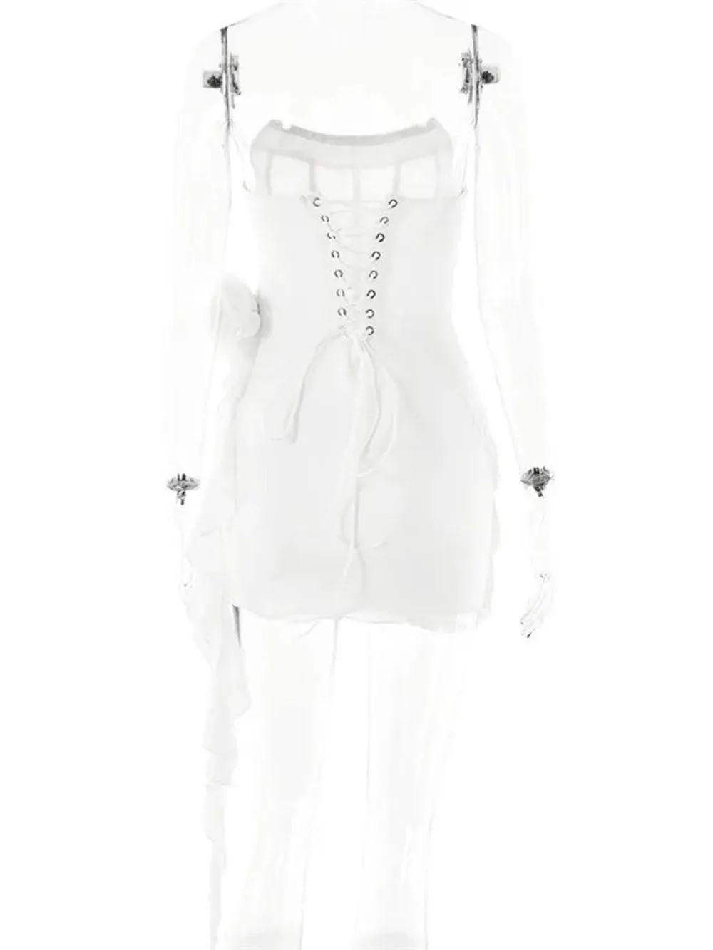 Mackenzie Off Shoulder Backless Mini Dress