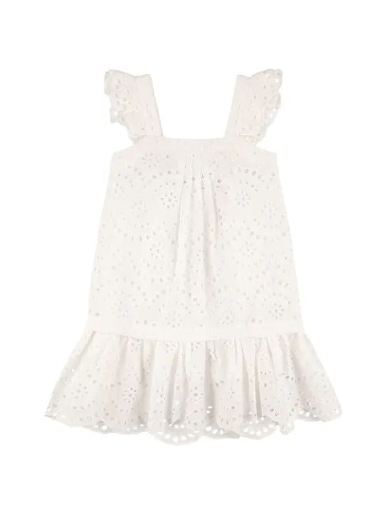 MAX&amp;Co.   Cotton eyelet lace dress w/ ruffles 