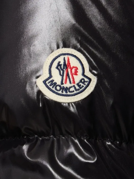 Moncler   Abbadia nylon laqué down jacket 