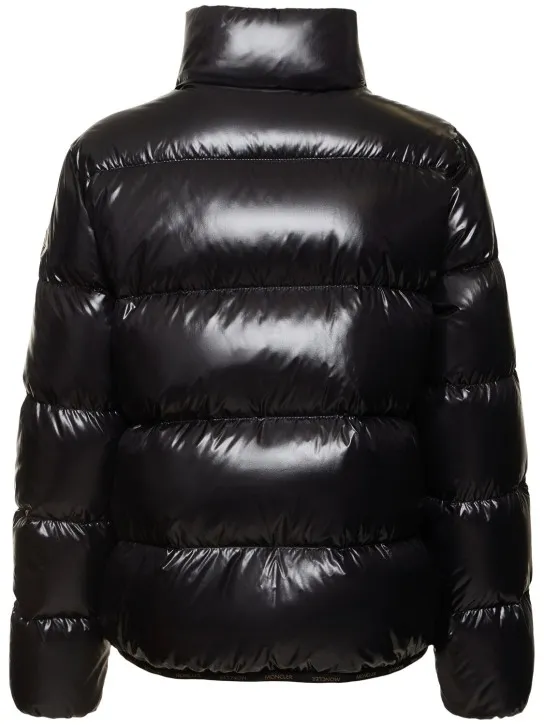 Moncler   Abbadia nylon laqué down jacket 