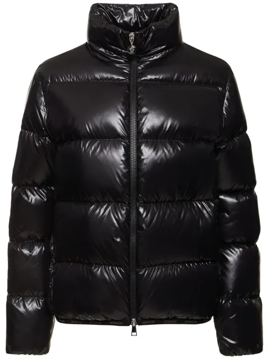 Moncler   Abbadia nylon laqué down jacket 