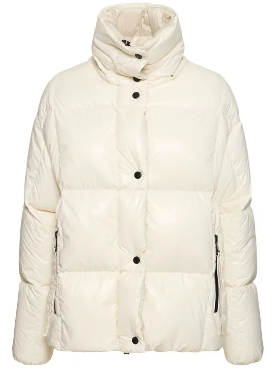 Moncler   Parana nylon laqué down jacket 