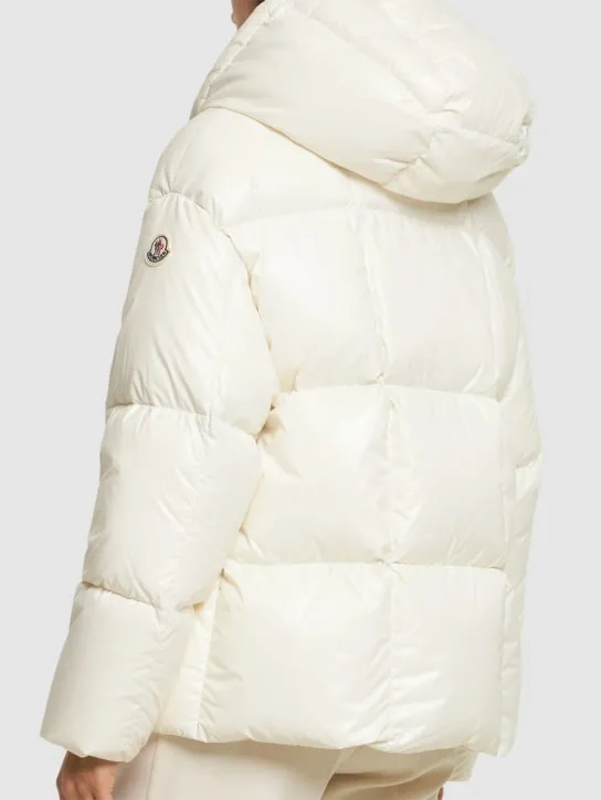 Moncler   Parana nylon laqué down jacket 