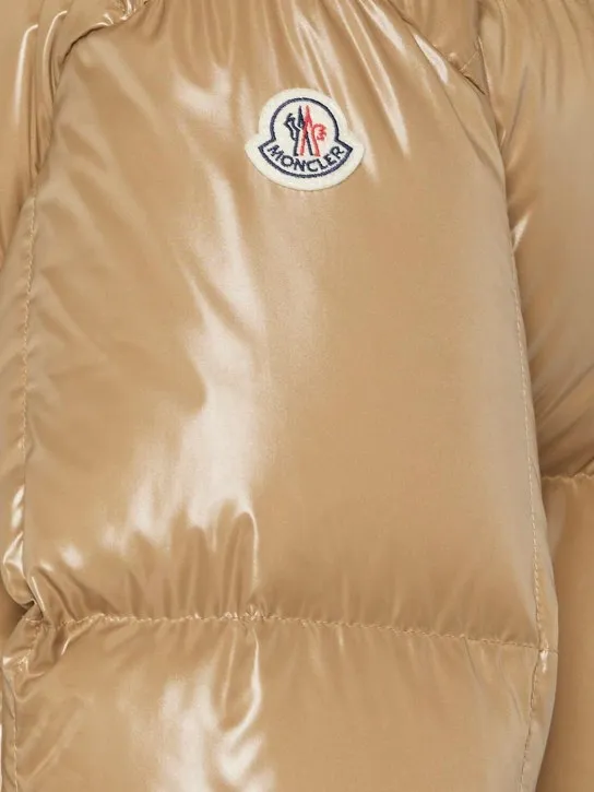 Moncler   Parana nylon laqué down jacket 