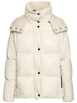 Moncler   Parana nylon laqué down jacket 