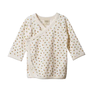 Nature Baby Merino Knit Kimono Jacket Tulip