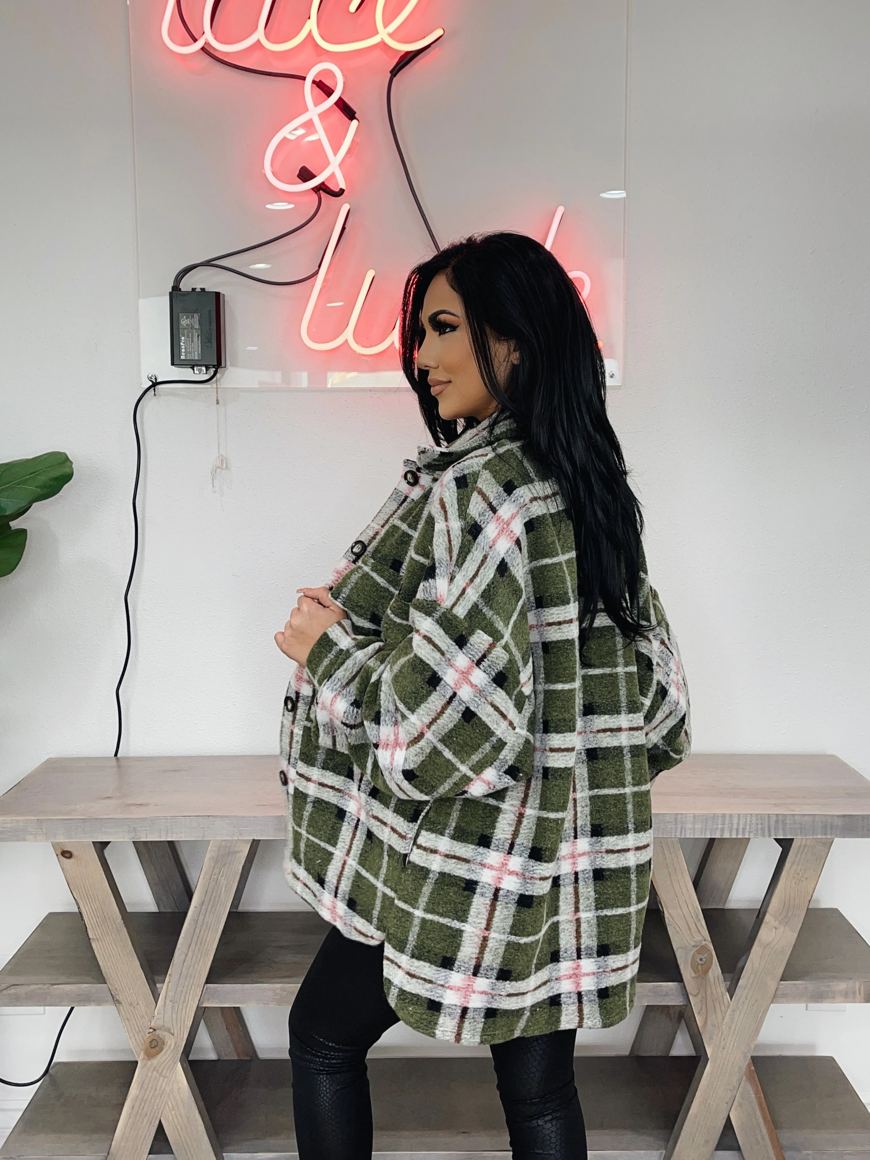 Nia Plaid Jacket