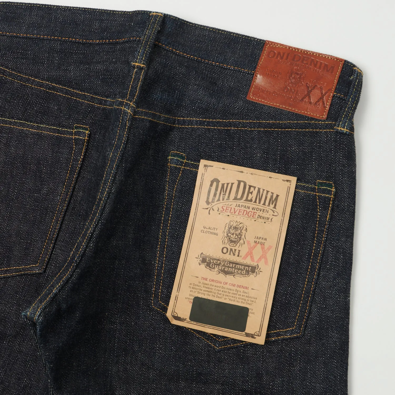 ONI 612XX 16.5oz Slim Tapered Jean - Raw