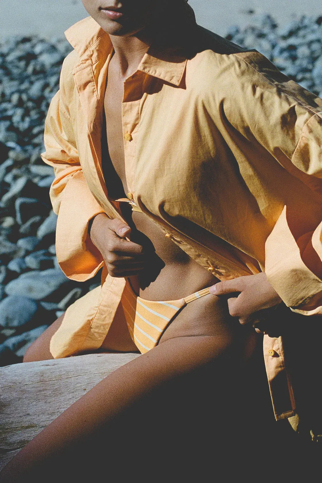ORGANIC COTTON SHIRT | GOLDEN