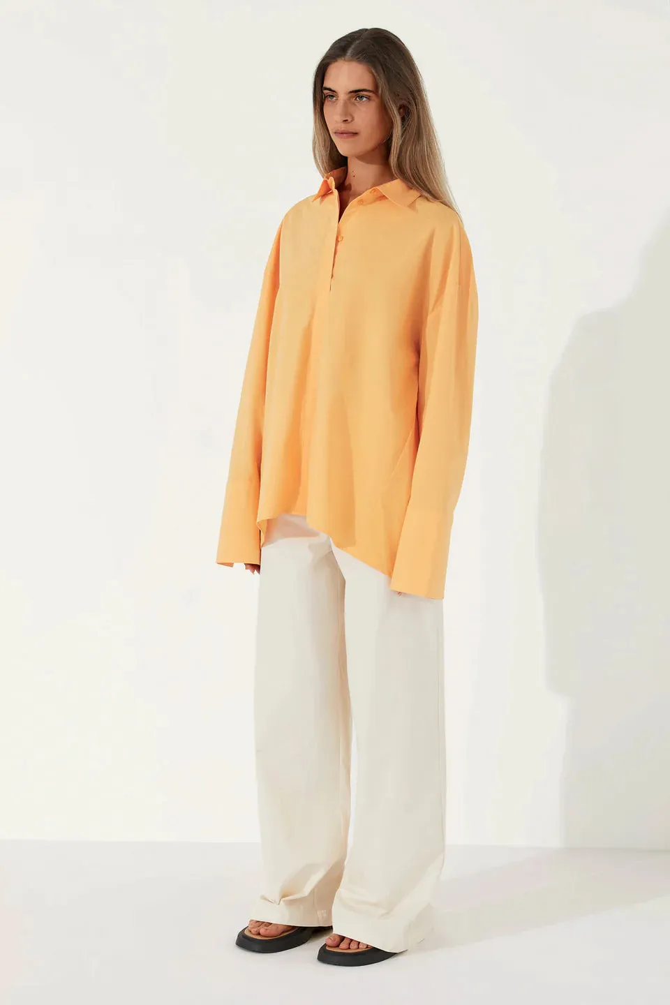 ORGANIC COTTON SHIRT | GOLDEN