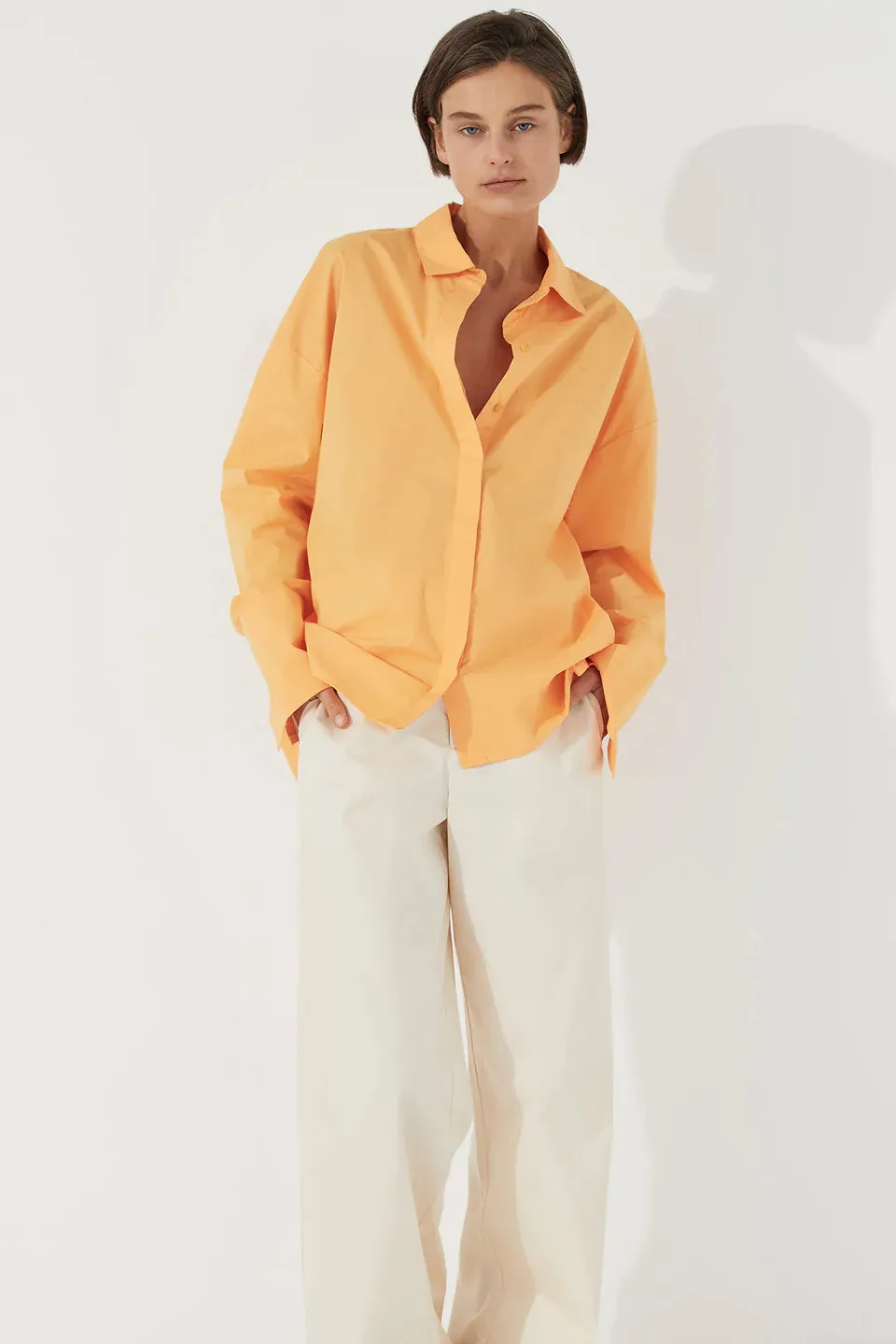 ORGANIC COTTON SHIRT | GOLDEN