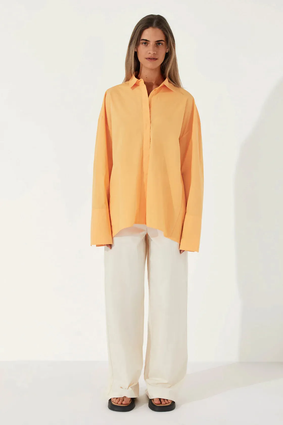ORGANIC COTTON SHIRT | GOLDEN